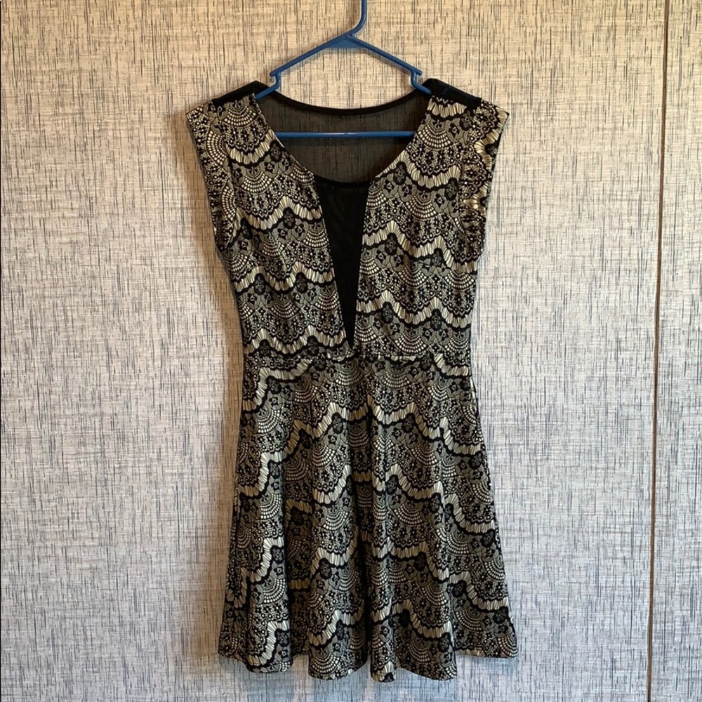 LBD Black lace dress